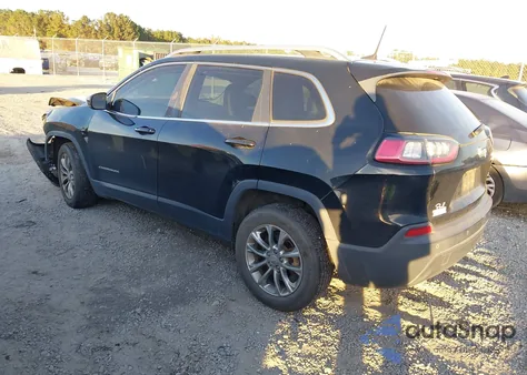 2019 Jeep Cherokee Latitude Plus Fwd из США, поврежденный, VIN 1C4PJLLB4KD108627